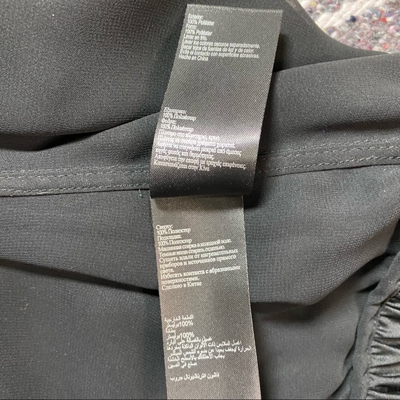 Karen Millen Black Bomber Jacket Fits XS S Sz 6 - Picture 10 of 14